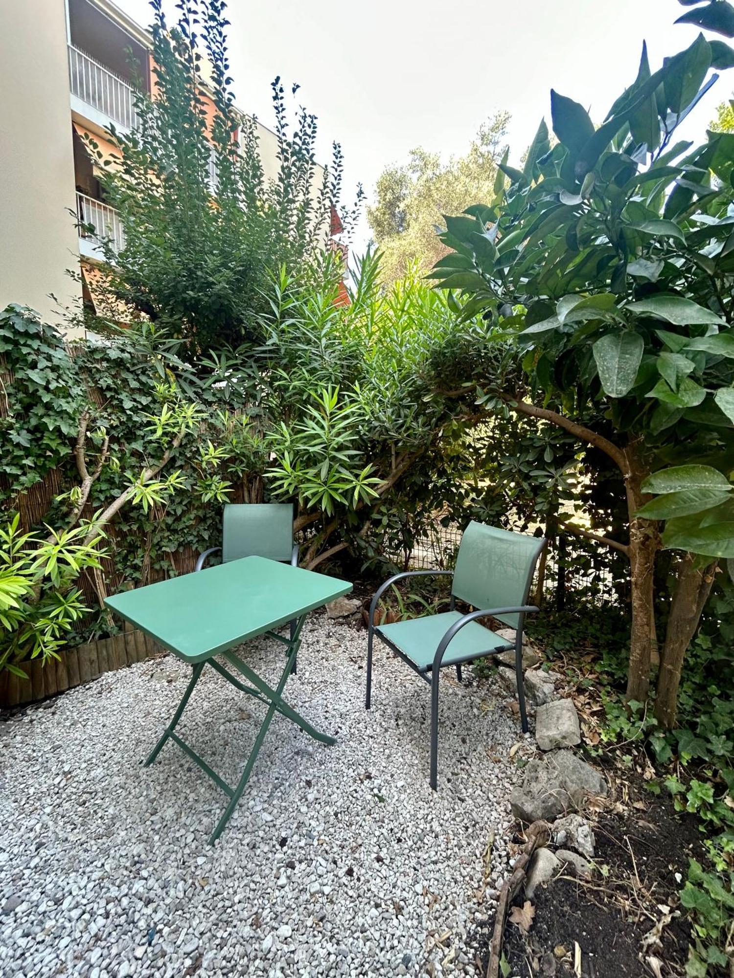 Charmant Studio Avec Jardin Antibes Extérieur photo